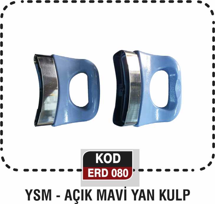 AÇIK MAVİ-ÇELİK-TEFLON-YAN KULP   ERD 080